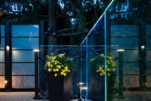 outdoor glass railing naperville
